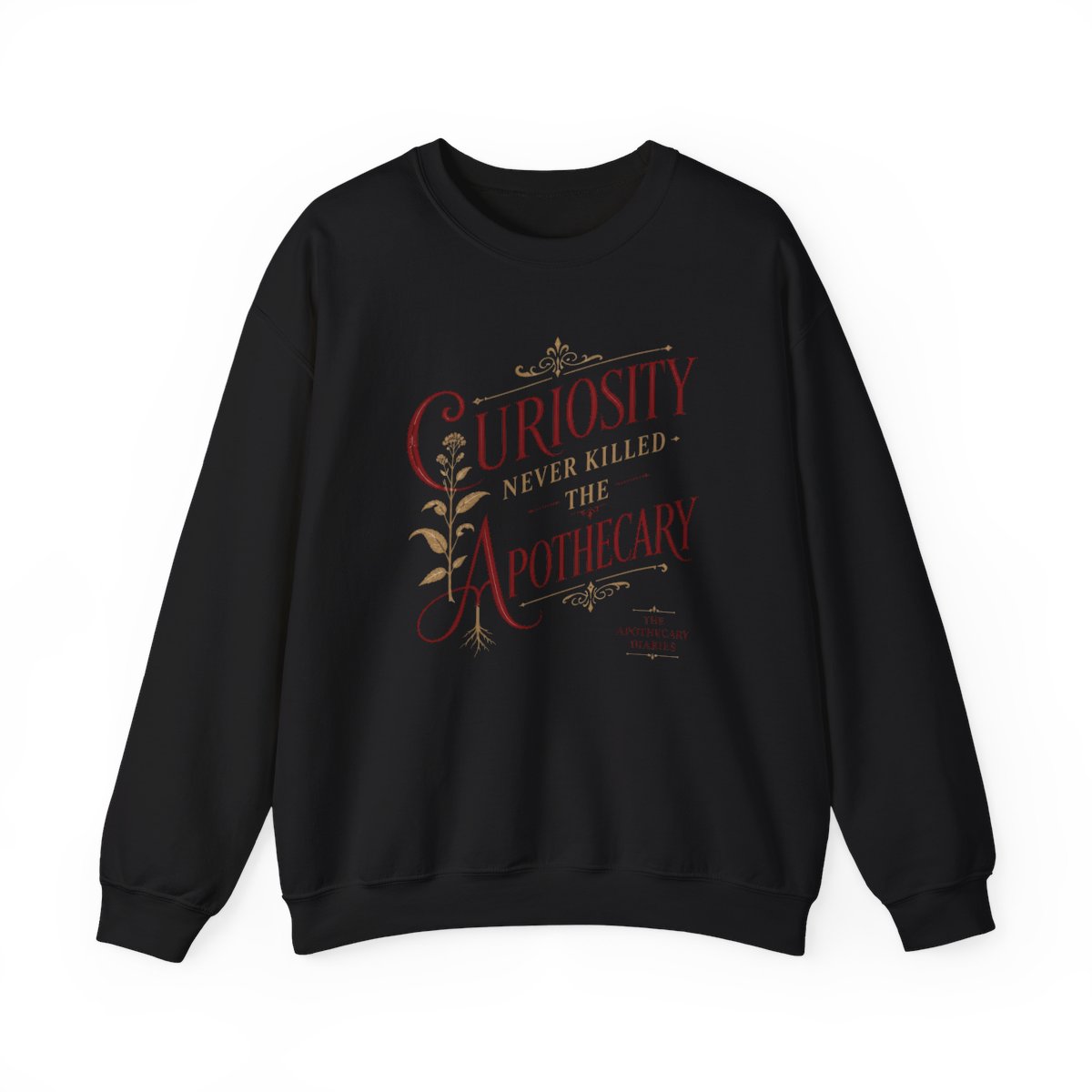 The Apothecary Diaries "Curiosity Never Killed The Apothecary" Crewneck - Official sweatshirts merchandise