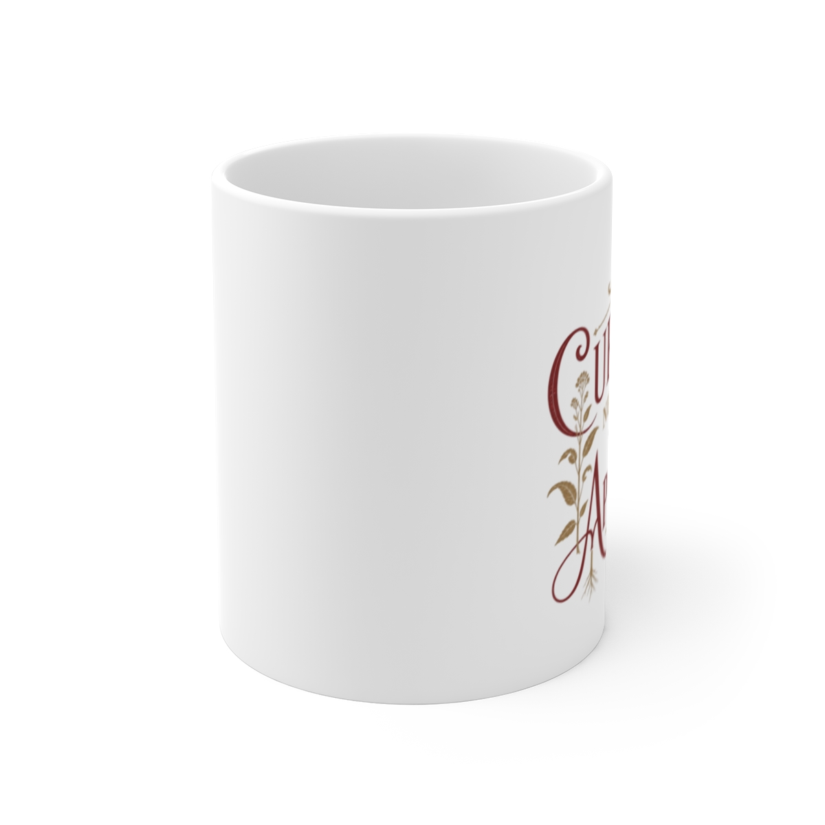 The Apothecary Diaries "Curiosity Never Killed The Apothecary" White Mug - Official mugs merchandise