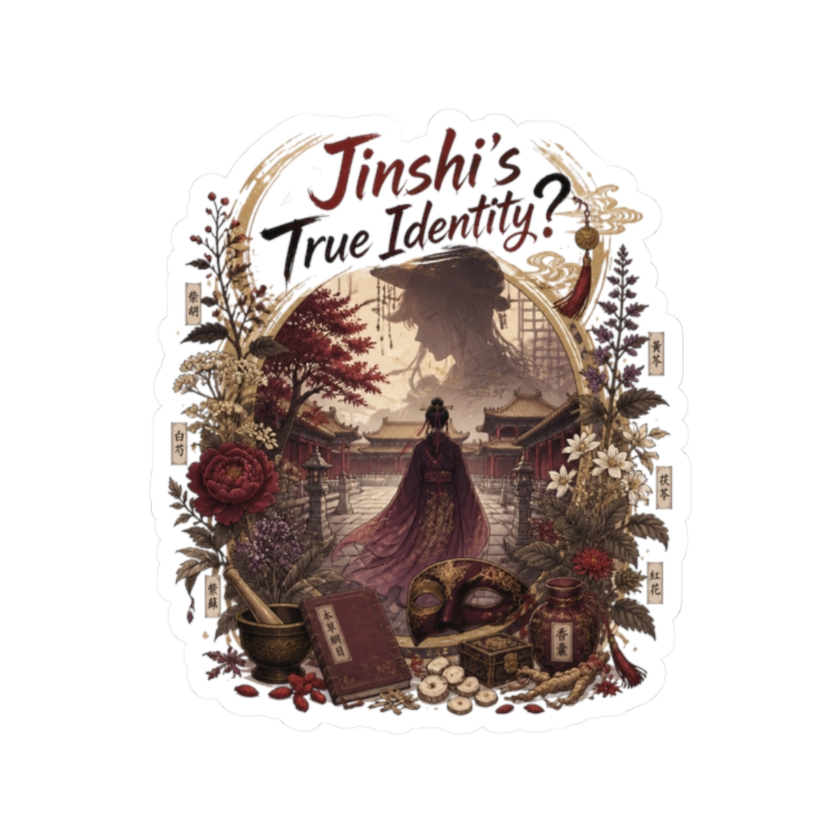 The Apothecary Diaries "Jinshi" Sticker - Official stickers merchandise