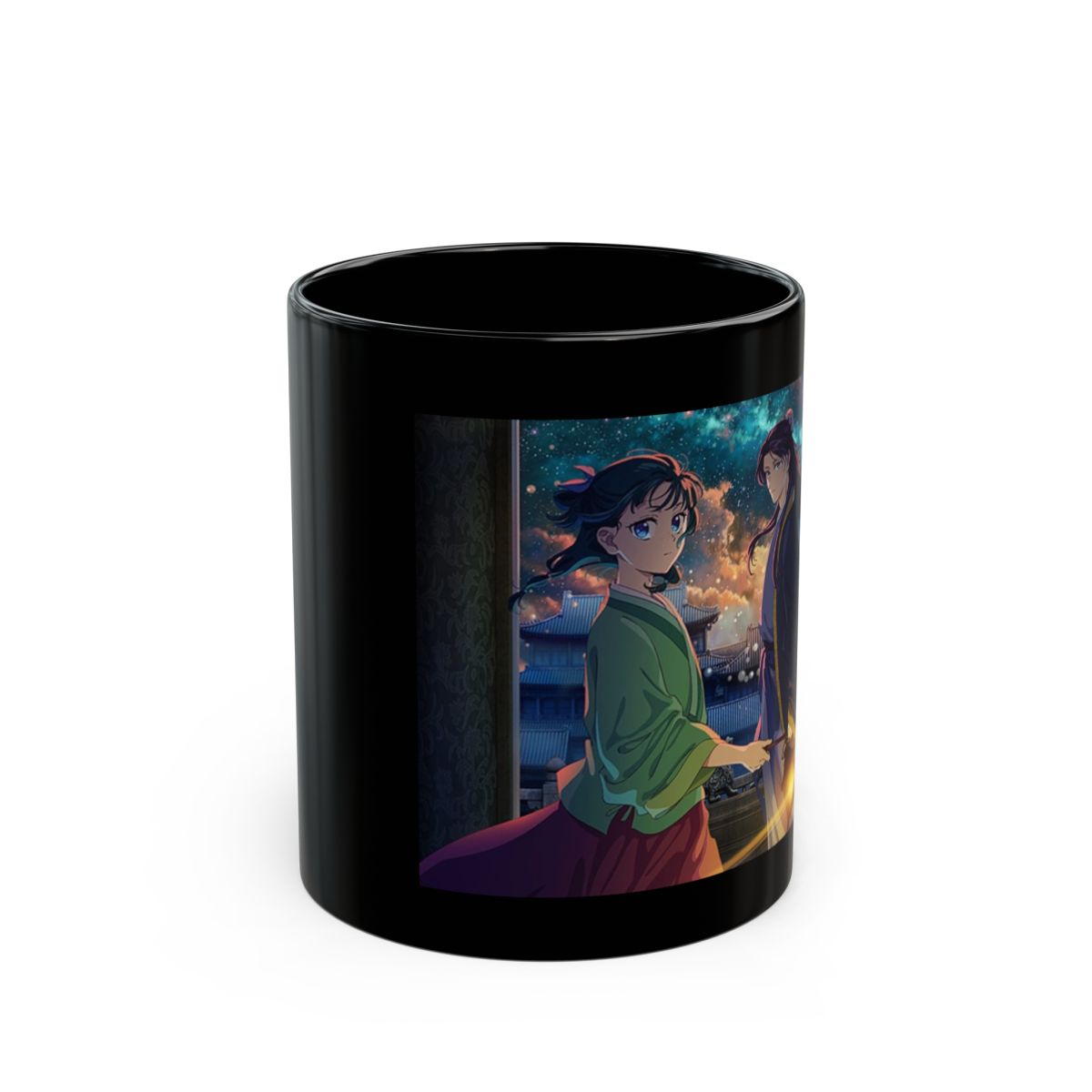 The Apothecary Diaries "Maomao" Black Mug - Official mugs merchandise