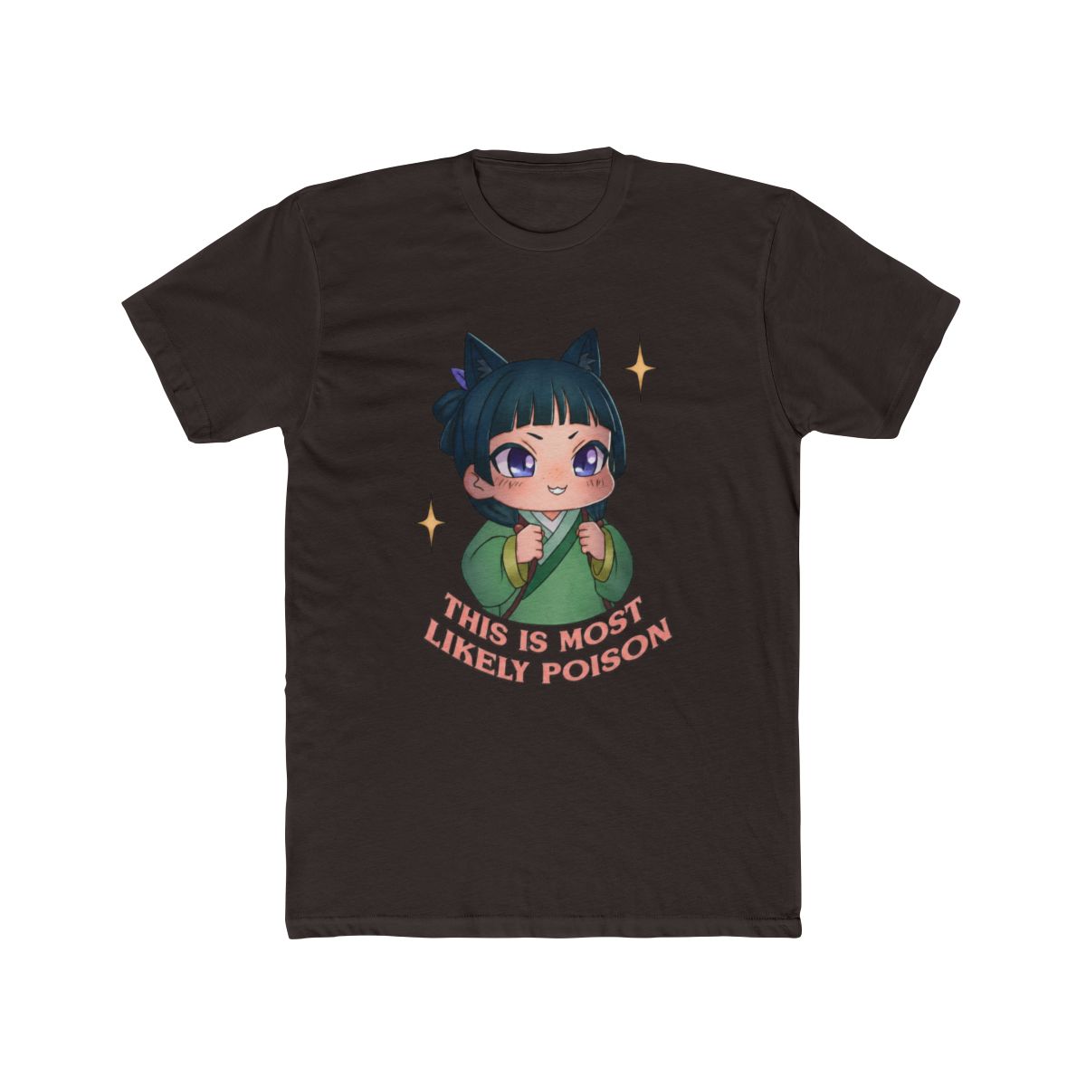 Scribble Likely Poison Apothecary Quote T Shirt | The Apothecary Diaries - alternate angle 3, merchandise